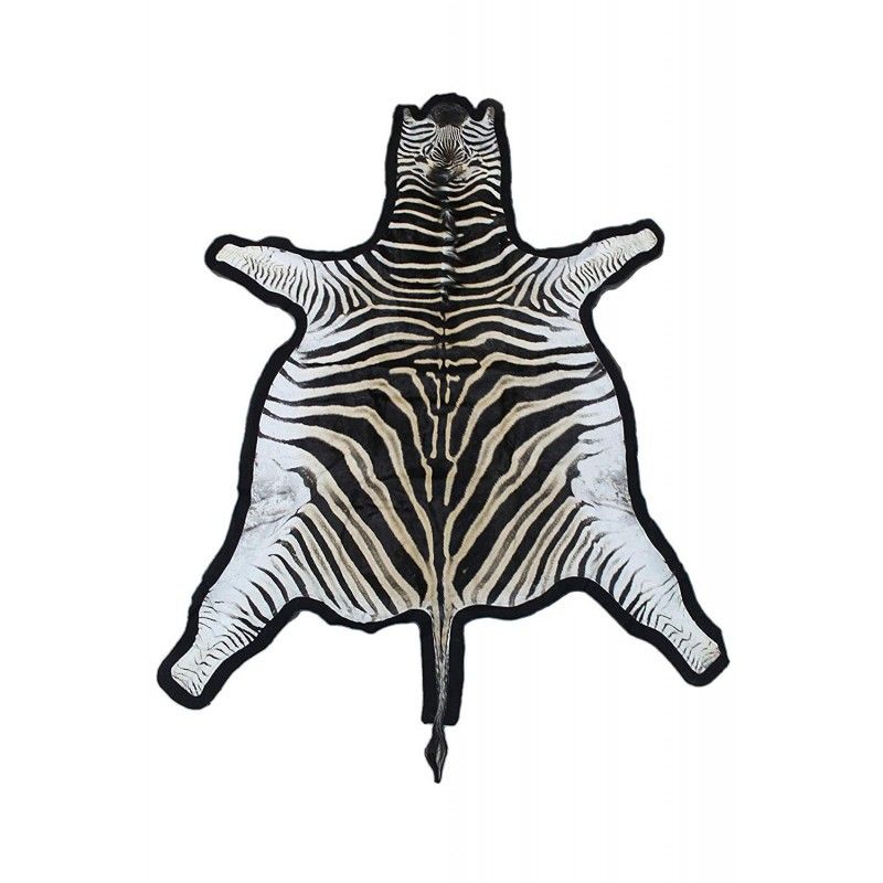 Naturlicher Afrikanischer Zebrafell Teppich 240x200 Cm Teppiche